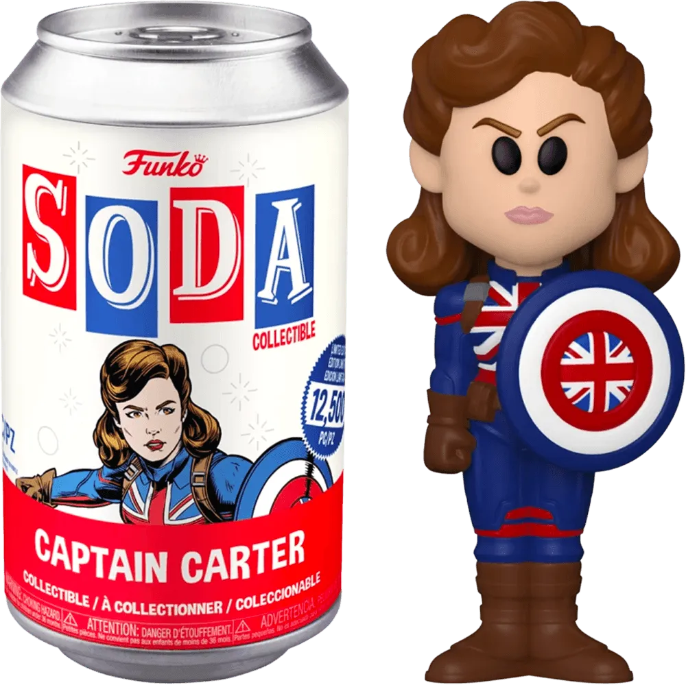 What If - Captain Carter (with chase) Vinyl Soda