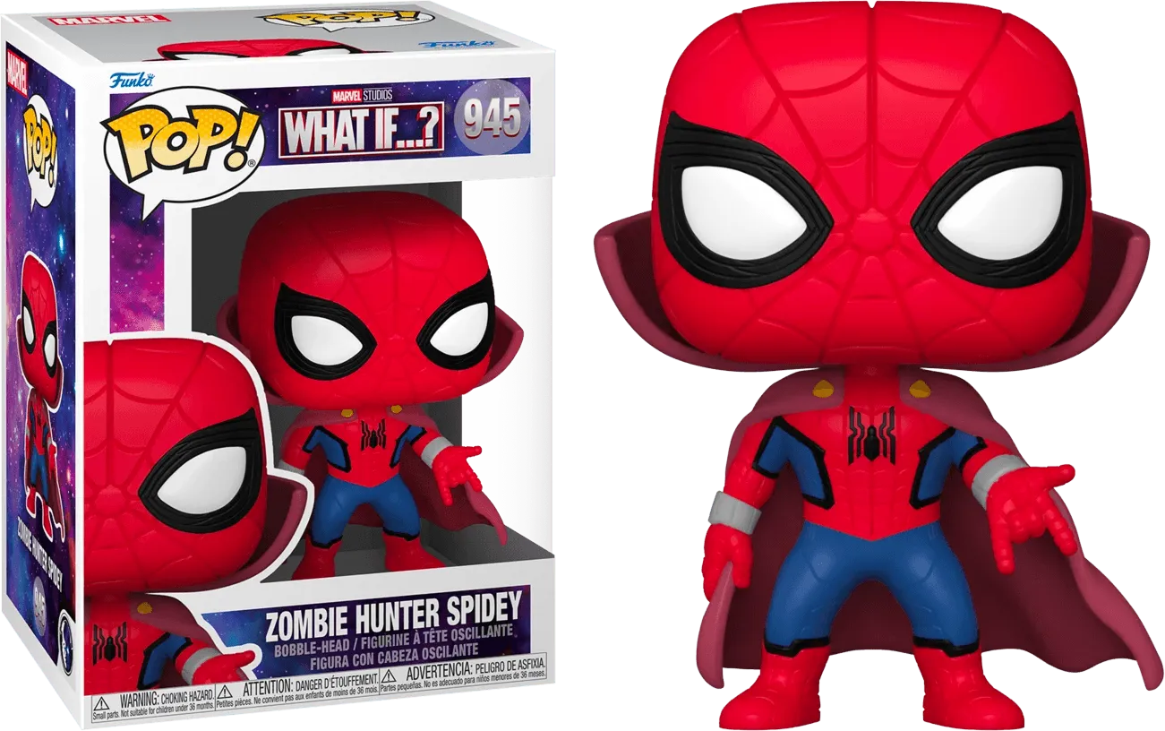 What If - Spider-Man Zombie Hunter Pop! Vinyl