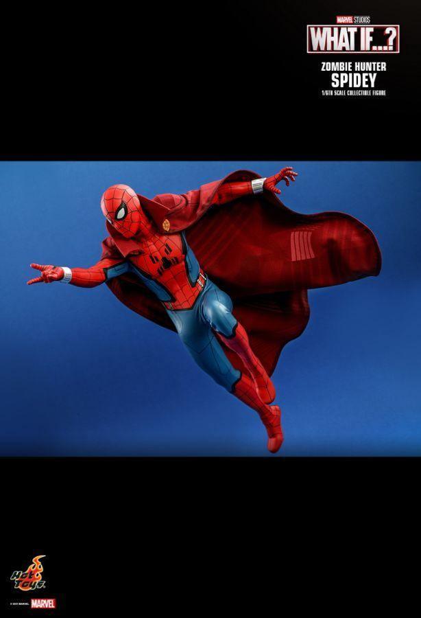 What If - Zombie Hunter Spider-Man 1:6 Scale 12" Action Figure - Image 17