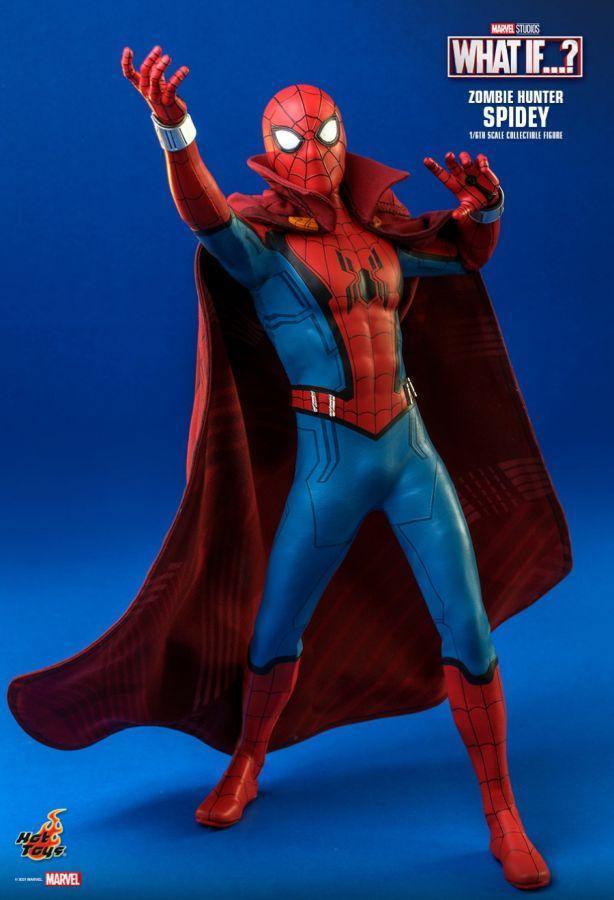 What If - Zombie Hunter Spider-Man 1:6 Scale 12" Action Figure - Image 5