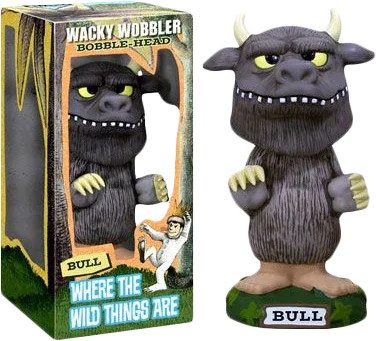 Where the Wild Things Are - Bull Wacky Wobbler