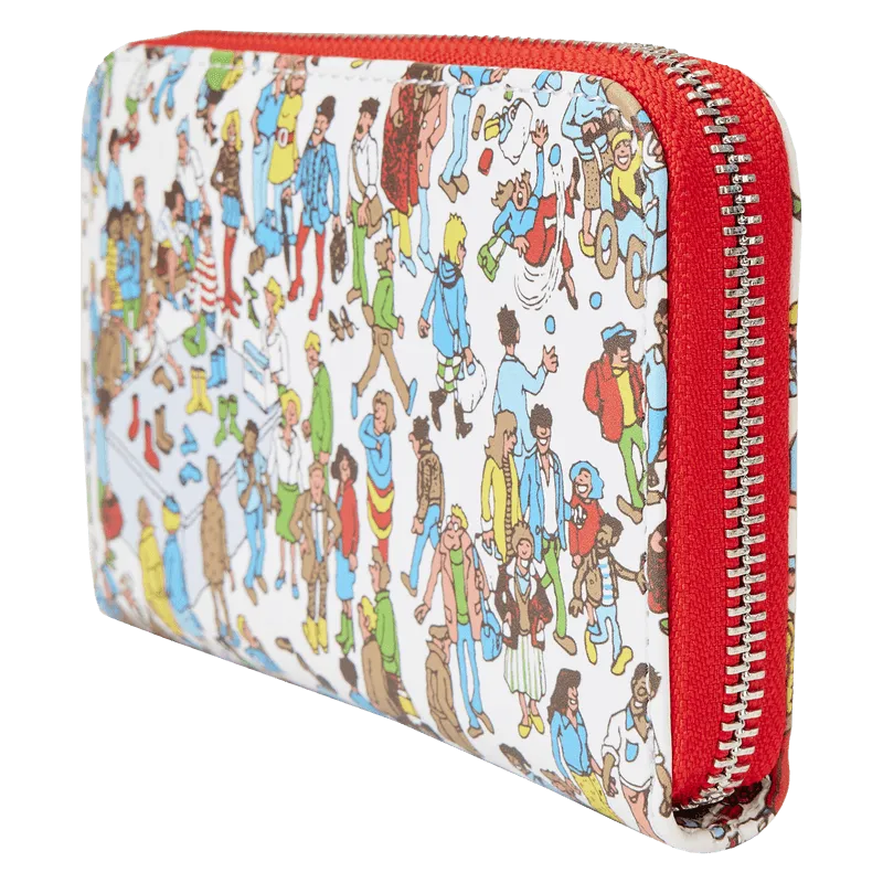 Where's Wally - Art Print Zip Around Wallet - Image 2