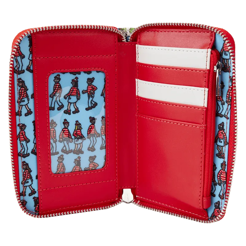 Where's Wally - Art Print Zip Around Wallet - Image 3