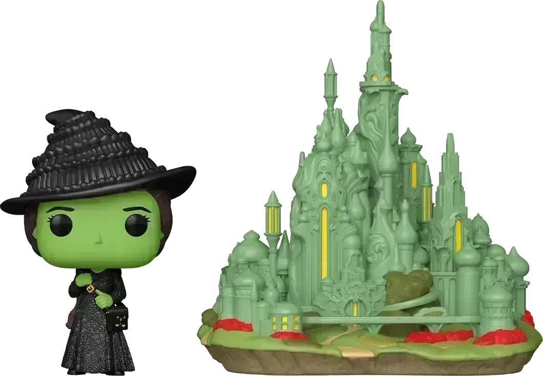 Wicked - Elphaba with Emerald City Pop! Town - Image 2