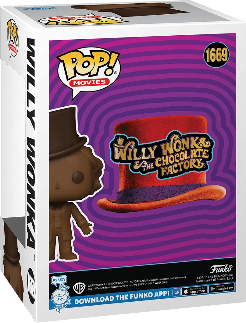 Willy Wonka - Willy Wonka Choc (Scented) Pop! Vinyl - Image 4