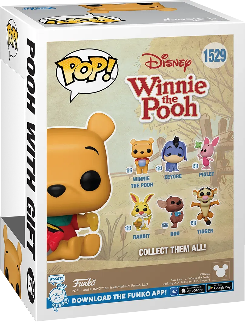 Winnie the Pooh - Pooh with gift US Exclusive Pop! Vinyl [RS] - Image 4
