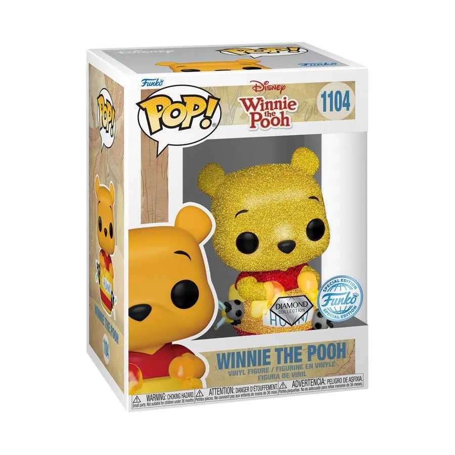 Winnie the Pooh - Winnie the Pooh US Exclusive Diamond Glitter Pop! Vinyl [RS] - Image 3
