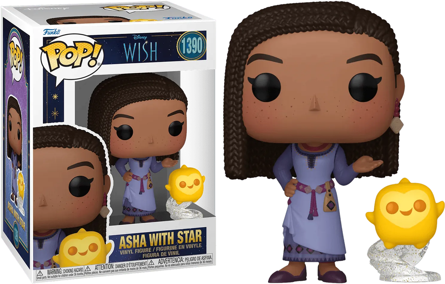 Wish (2023) - Asha with Star Pop! Vinyl