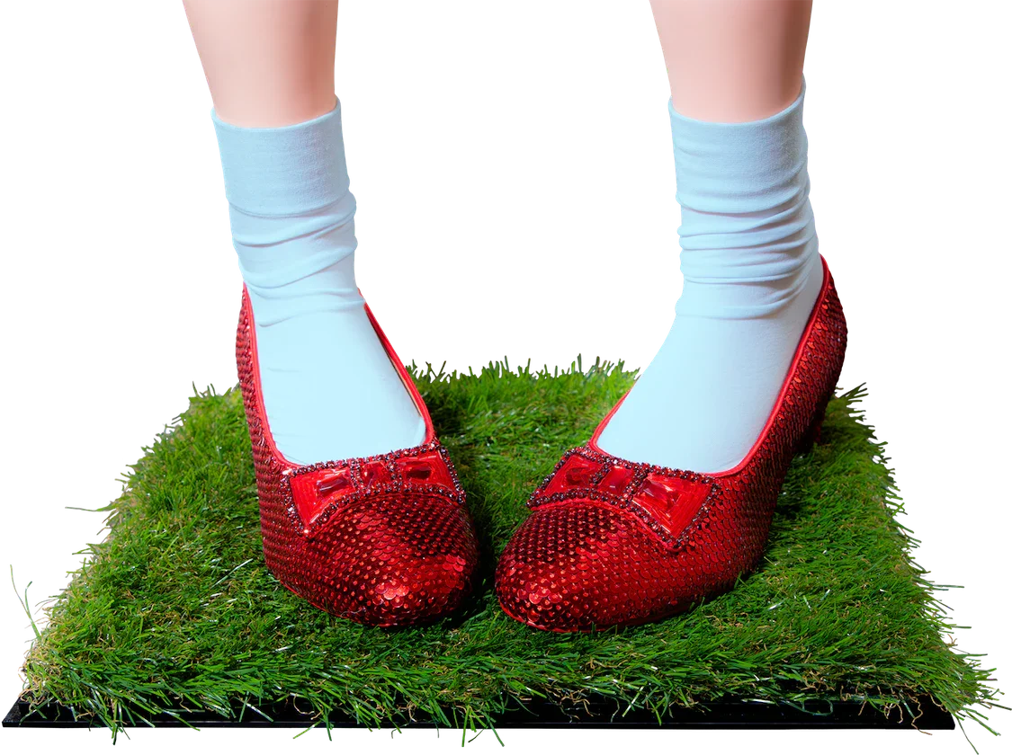 Wizard of Oz - Dorothy and Wicked Witch's Replica Ruby Slippers - Image 3
