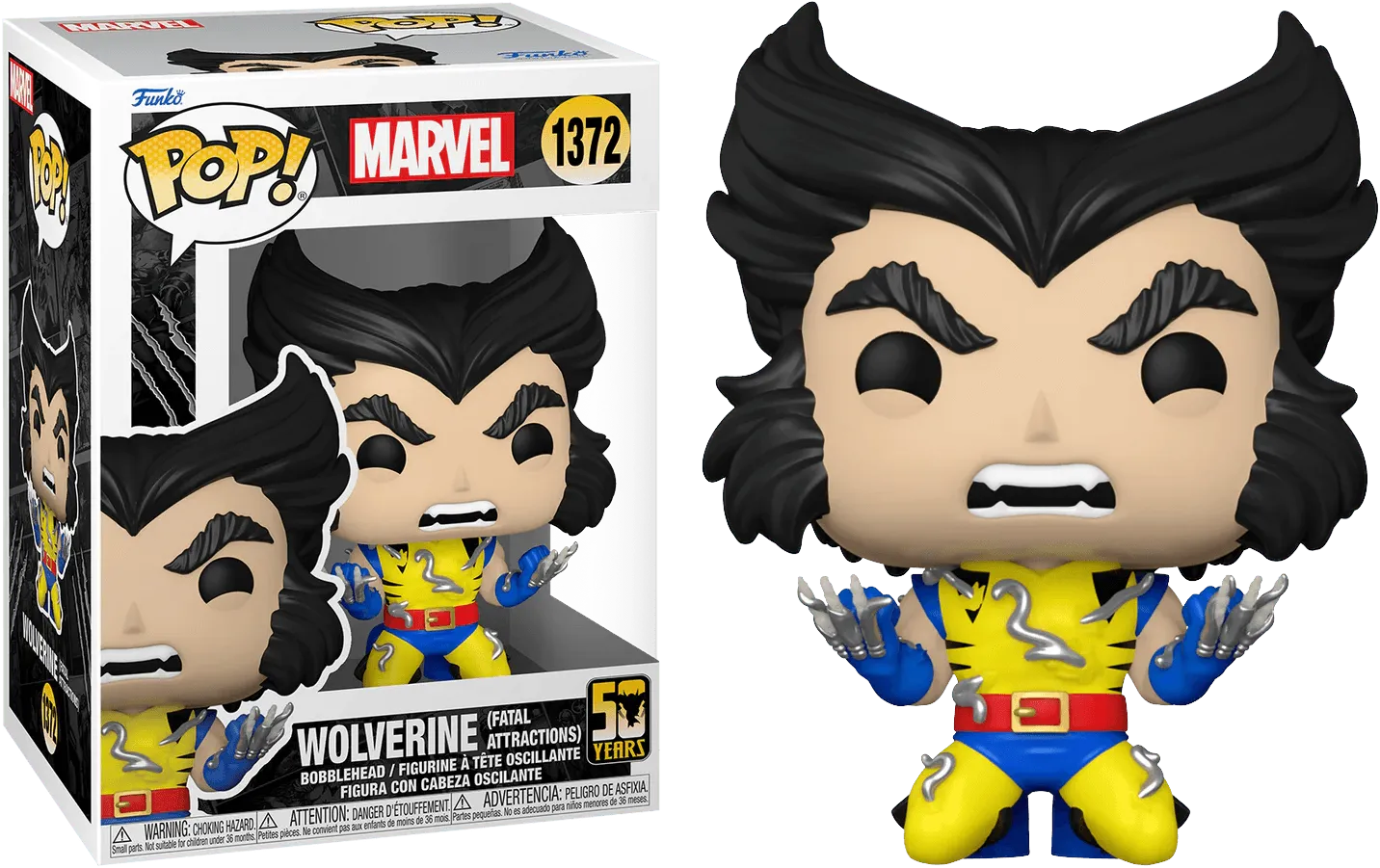 Wolverine 50th Anniversary - Wolverine (Fatal Attractions) Pop! Vinyl