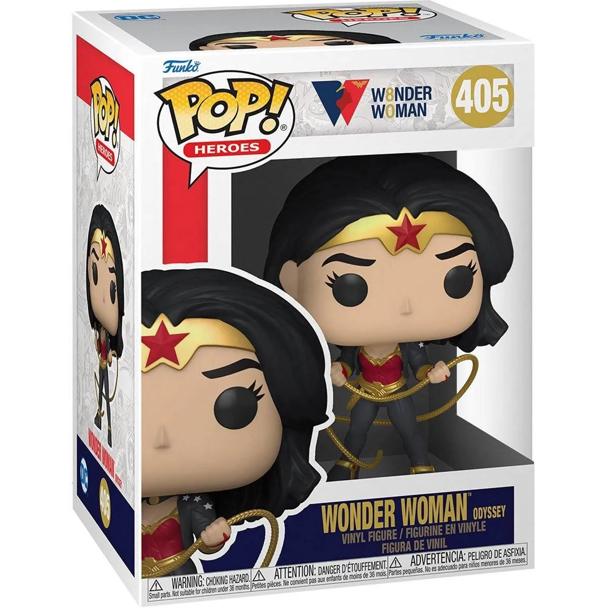Wonder Woman - Odyssey 80th Anniversaryersary Pop! Vinyl - Image 3