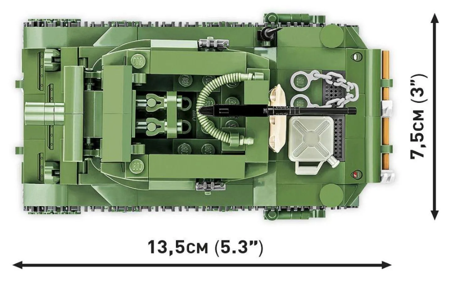 World War 2 - Howitzer Motor Carriage M8 Scott (519 Piece Kit) - Image 6