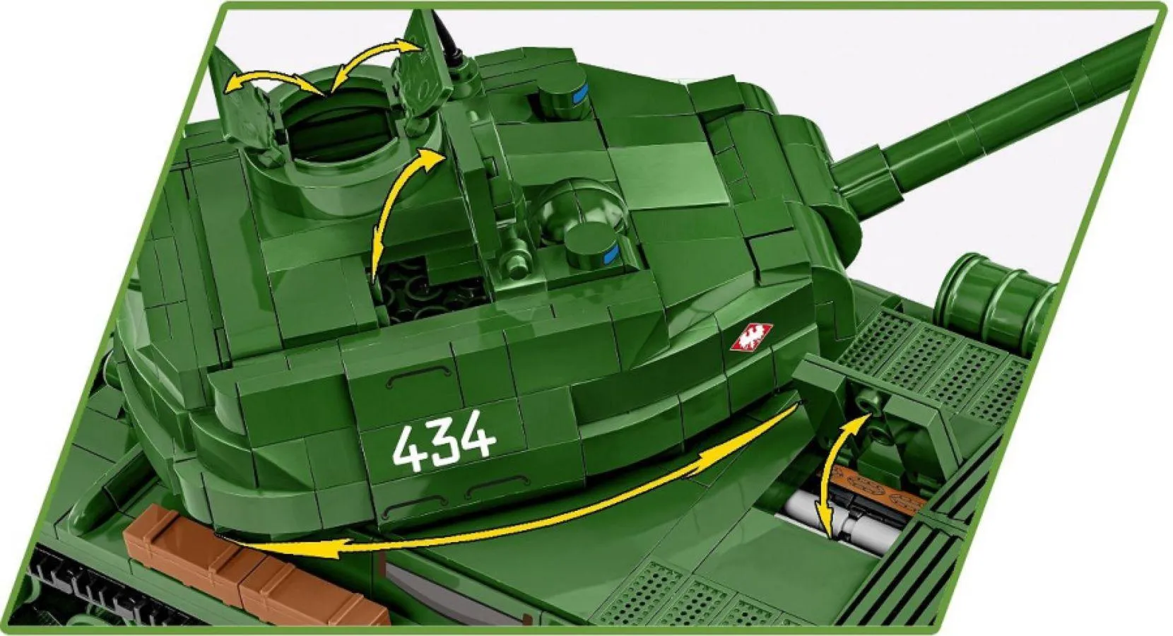 World War 2 - IS-2 (3 in 1) (1044 Piece Kit) - Image 3