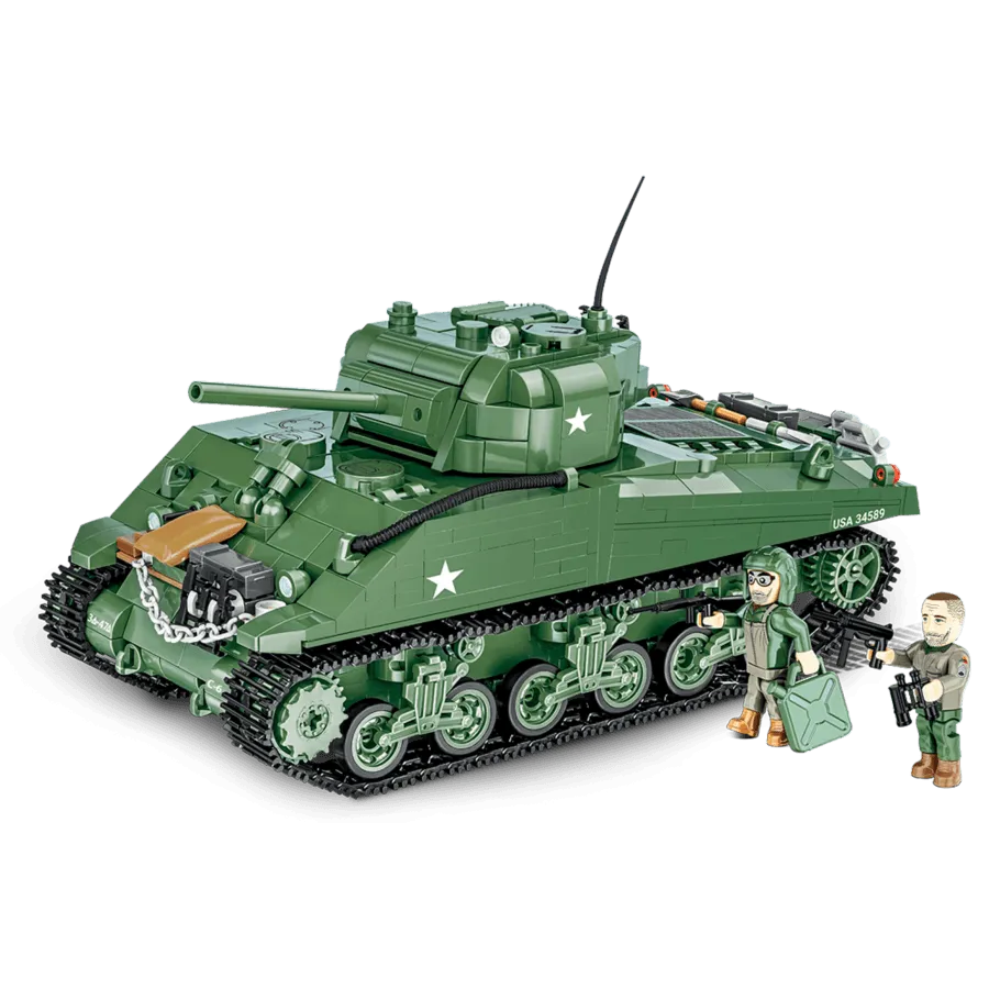 World War 2 - M4A3 Sherman (852 Piece Kit) - Image 2