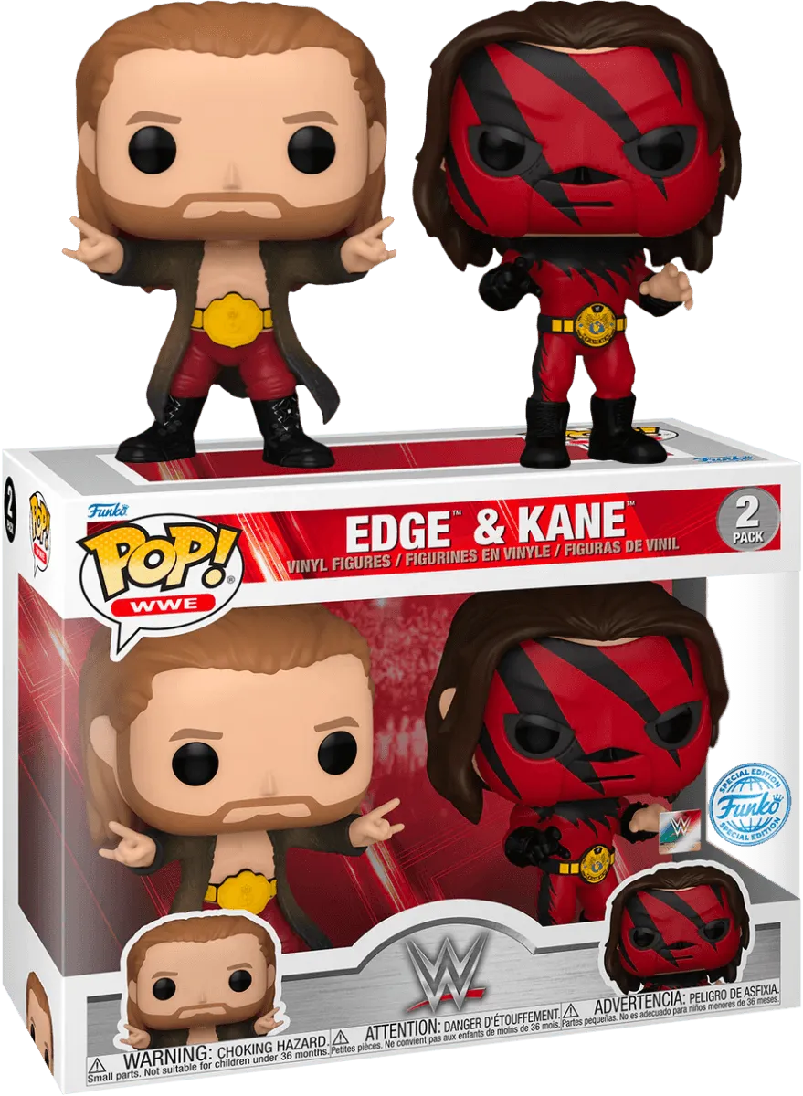 WWE - Edge & Kane Pop! US Exclusive Pop! 2-Pack [RS]