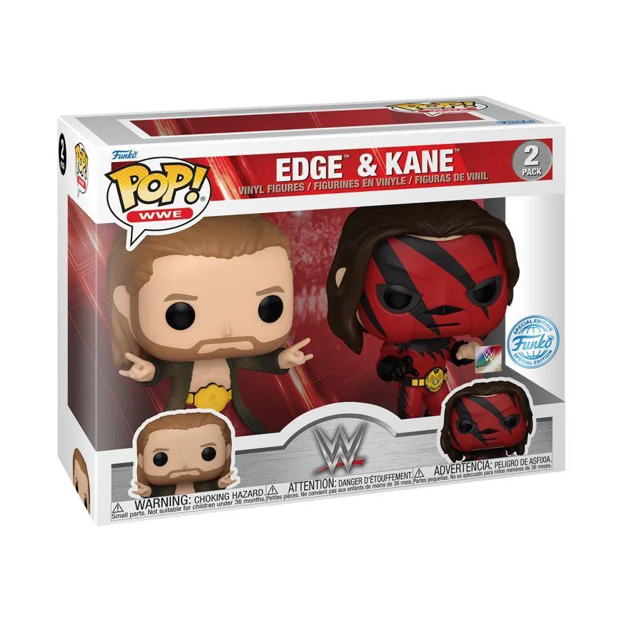 WWE - Edge & Kane Pop! US Exclusive Pop! 2-Pack [RS] - Image 3