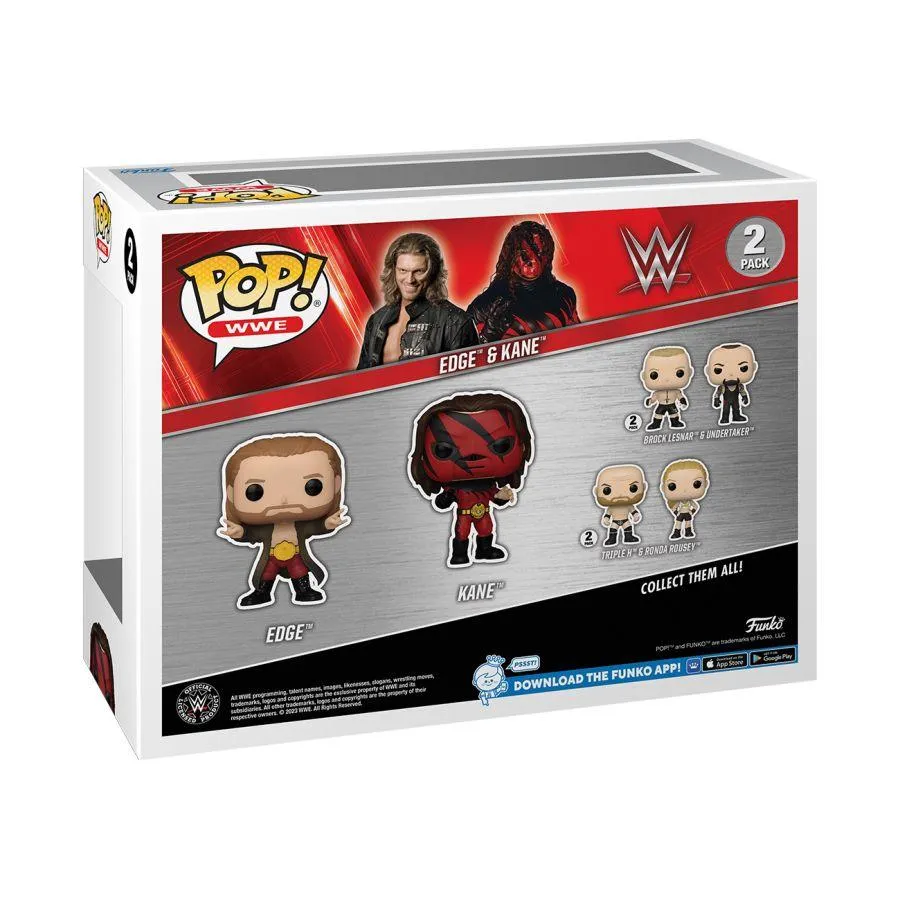WWE - Edge & Kane Pop! US Exclusive Pop! 2-Pack [RS] - Image 4