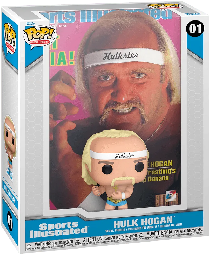 WWE - Hulk Hogan Sports Illustrated Pop! Covers Vinyl