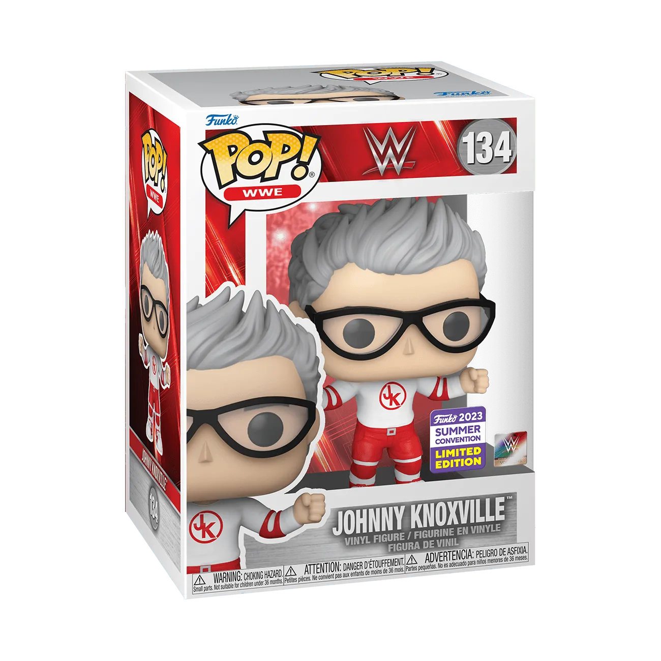 WWE - Johnny Knoxville SDCC 2023 US Exclusive Pop! Vinyl [RS] - Image 3