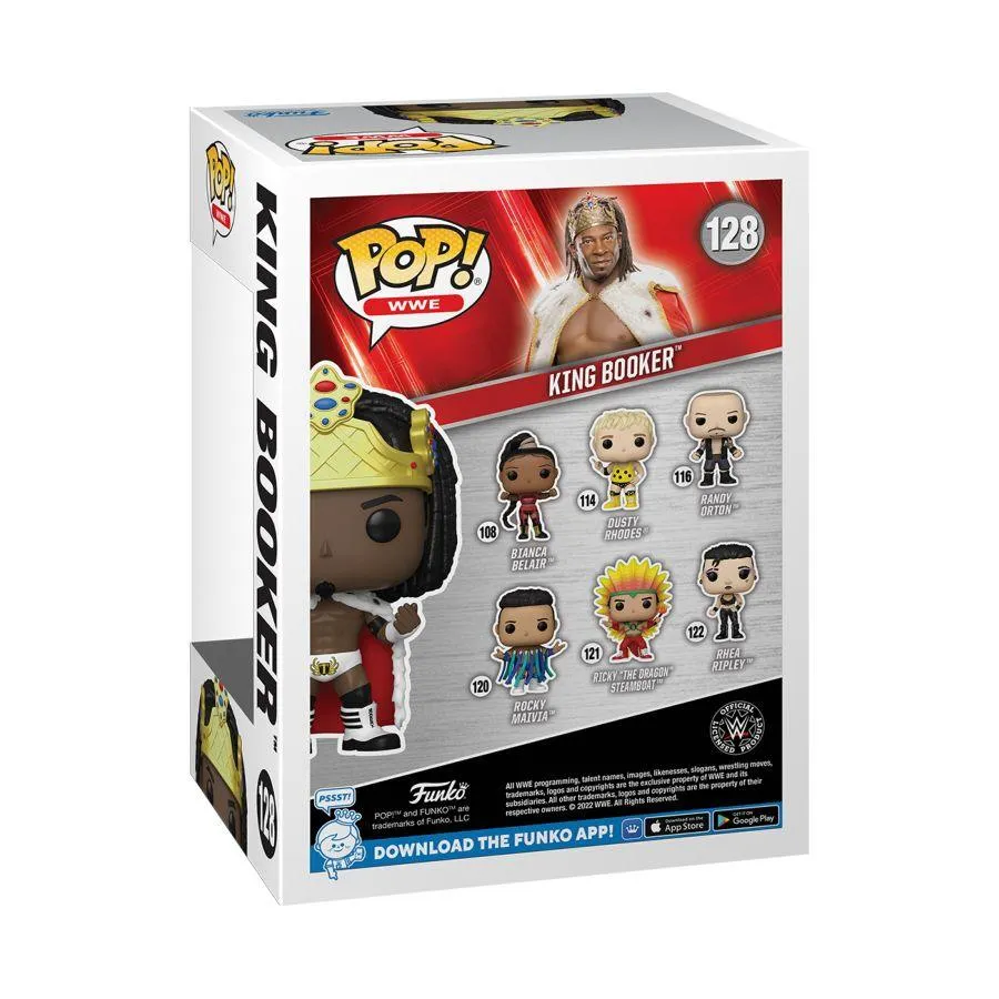 WWE - King Booker Pop! Vinyl - Image 4