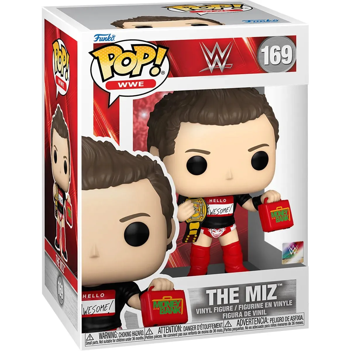 WWE - The Miz with Briefcase Pop! Vinyl - Image 3