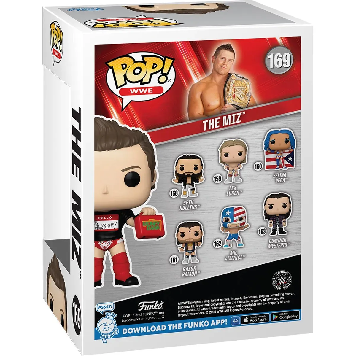 WWE - The Miz with Briefcase Pop! Vinyl - Image 4