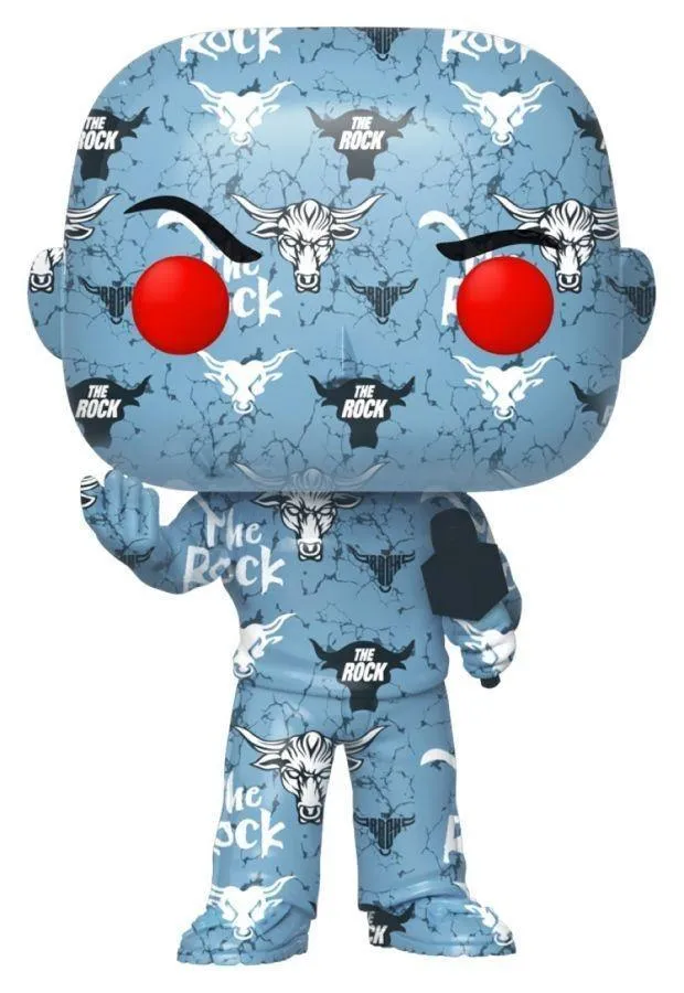 WWE - The Rock (Artist Series) US Exclusive Pop! Vinyl [RS] with Protector - Image 2