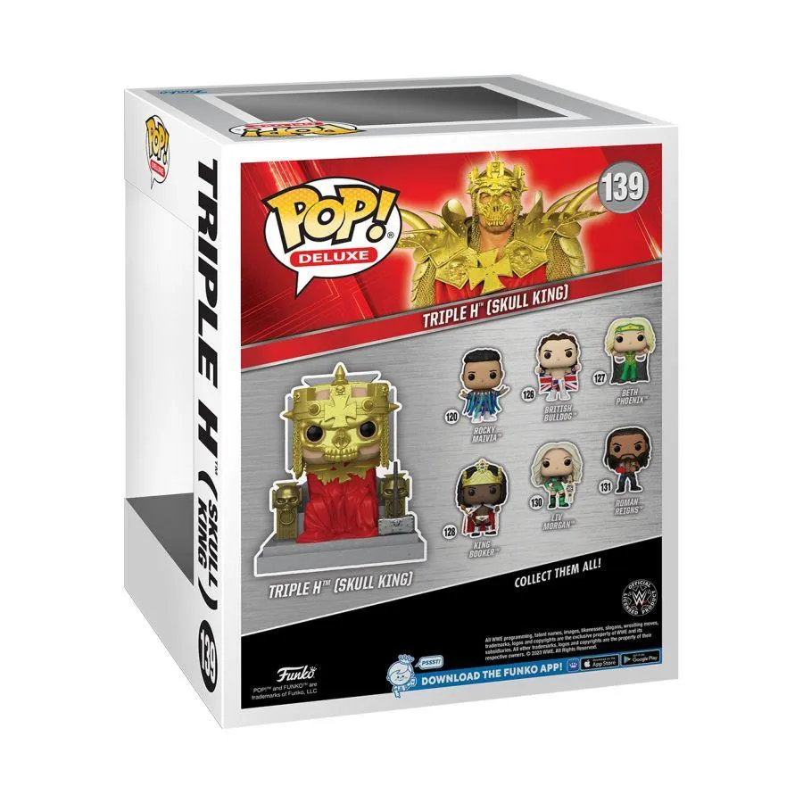 WWE - Triple H (Skull King) Pop! Deluxe - Image 4