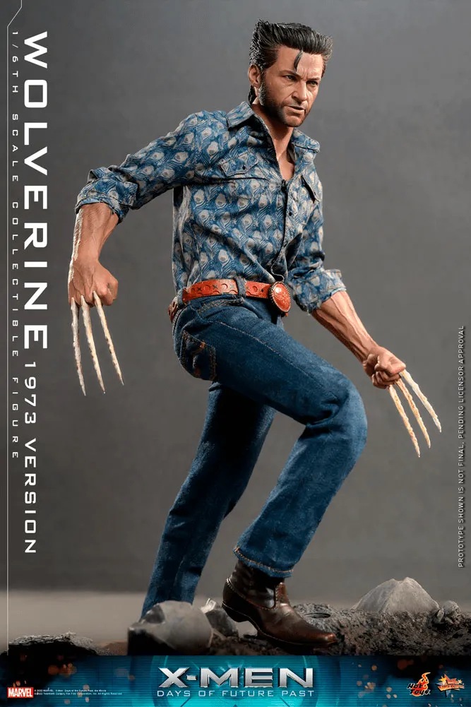 X-Men 5: Day of Future Past - Wolverine 1973 version 1:6 Scale Action Figure - Image 7