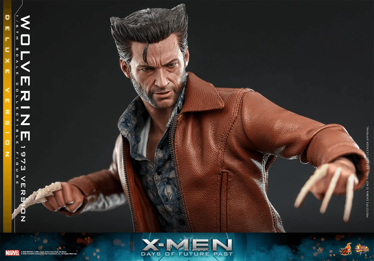 X-Men 5: Day of Future Past - Wolverine 1973 version Deluxe 1:6 Scale Action Figure - Image 14