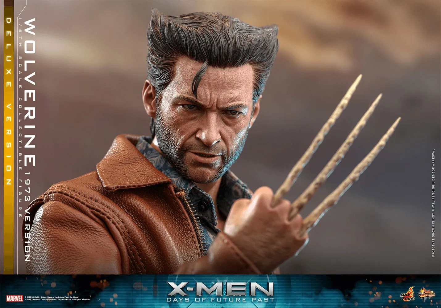X-Men 5: Day of Future Past - Wolverine 1973 version Deluxe 1:6 Scale Action Figure - Image 15