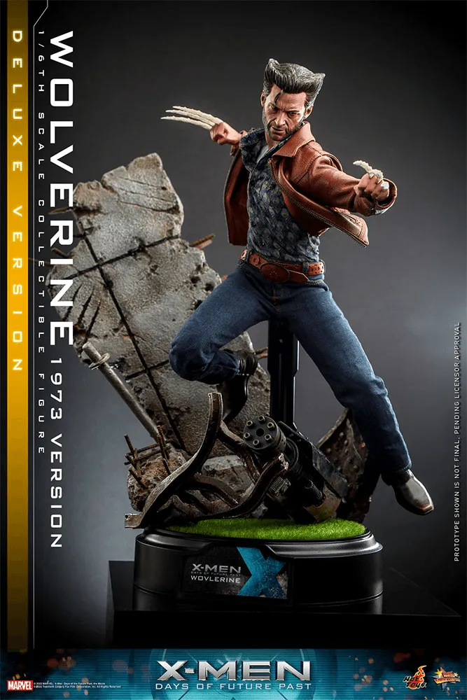 X-Men 5: Day of Future Past - Wolverine 1973 version Deluxe 1:6 Scale Action Figure - Image 2