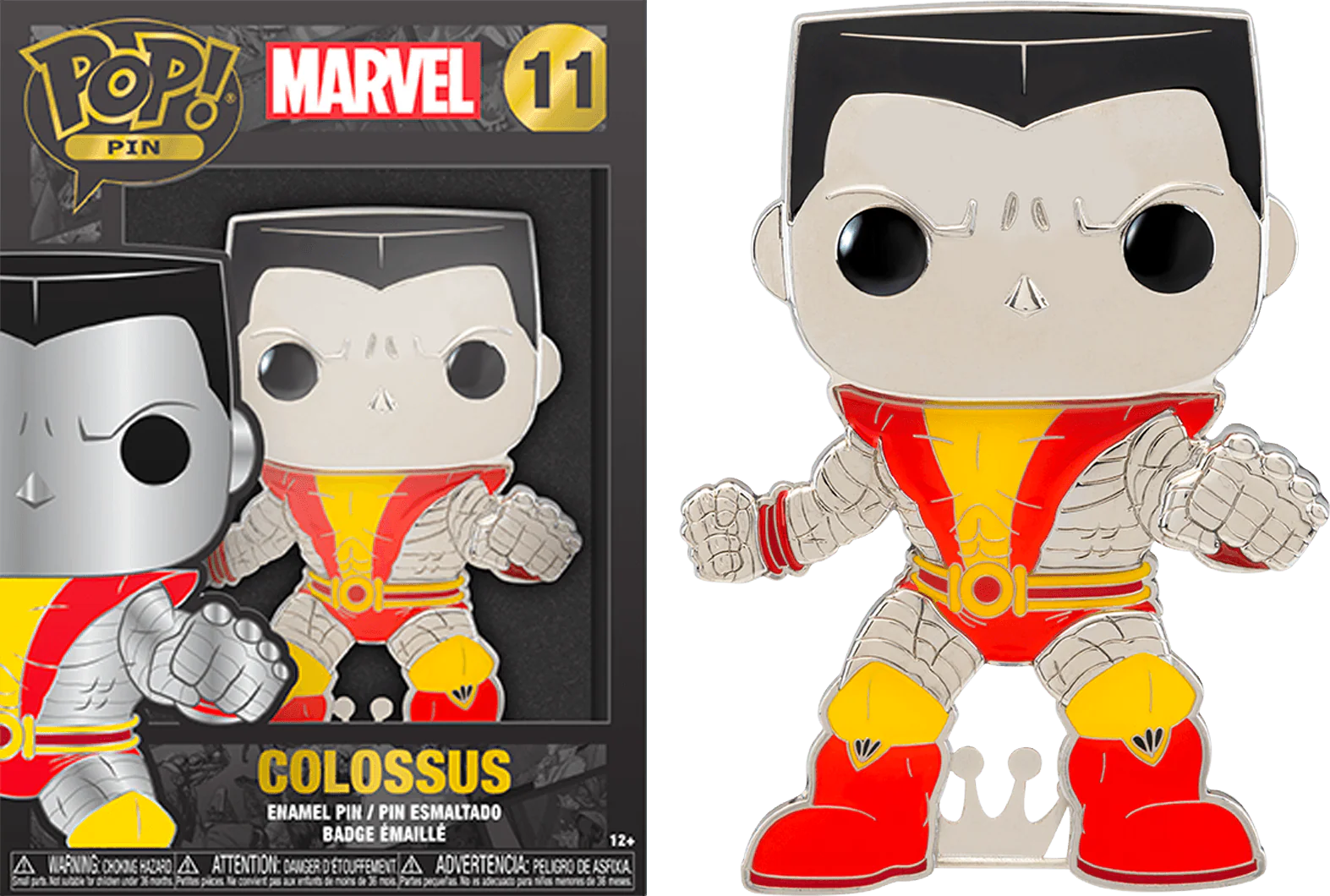 Marvel Comics - Colossus 4" Pop! Enamel Pin