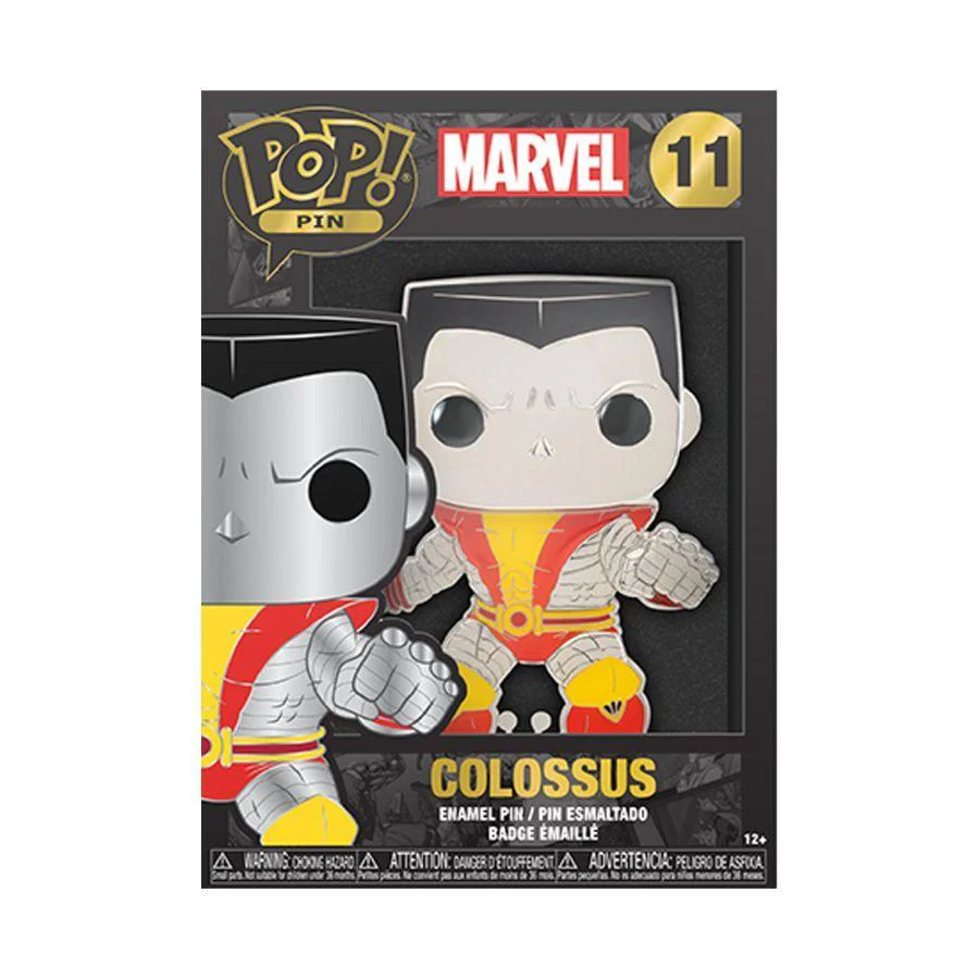 Marvel Comics - Colossus 4" Pop! Enamel Pin - Image 3