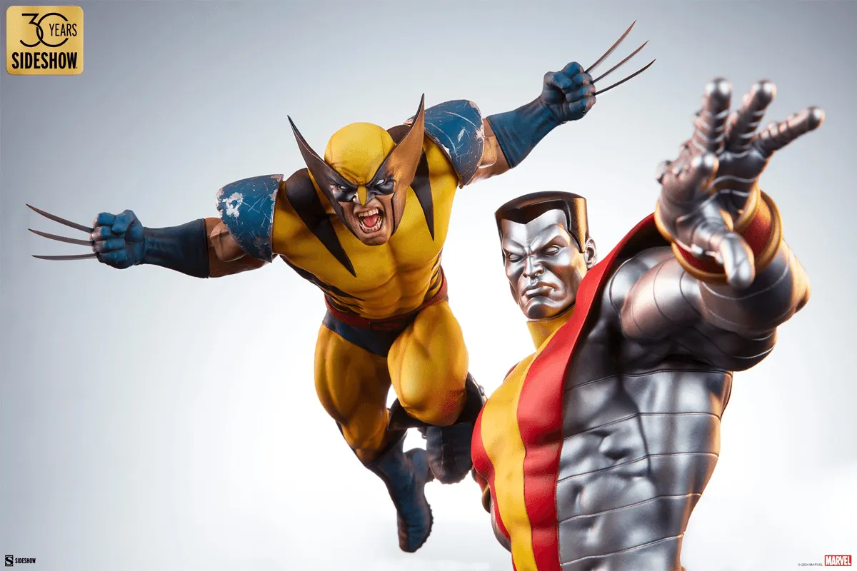X-Men - Colossus & Wolverine Statue - Image 3