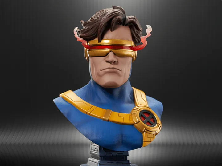 X-Men - Cyclops Legends in 3D 1:2 Scale Bust - Image 2