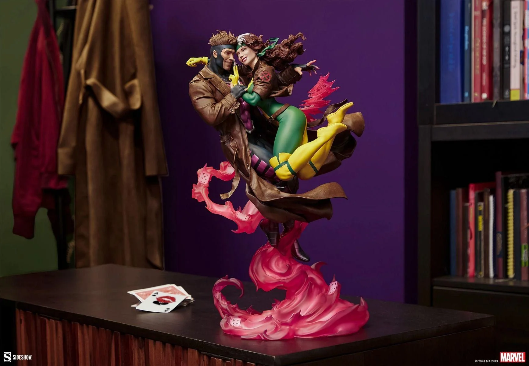 X-Men - Rogue & Gambit 18.5" Statue - Image 2