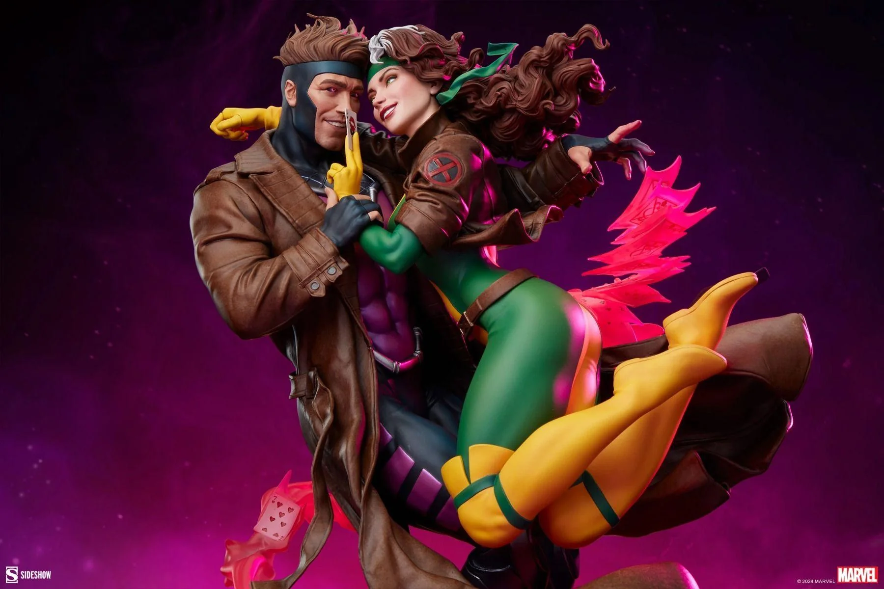 X-Men - Rogue & Gambit 18.5" Statue - Image 7