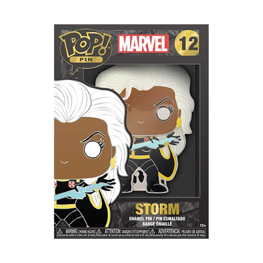 Marvel Comics - Storm 4" Pop! Enamel Pin - Image 3