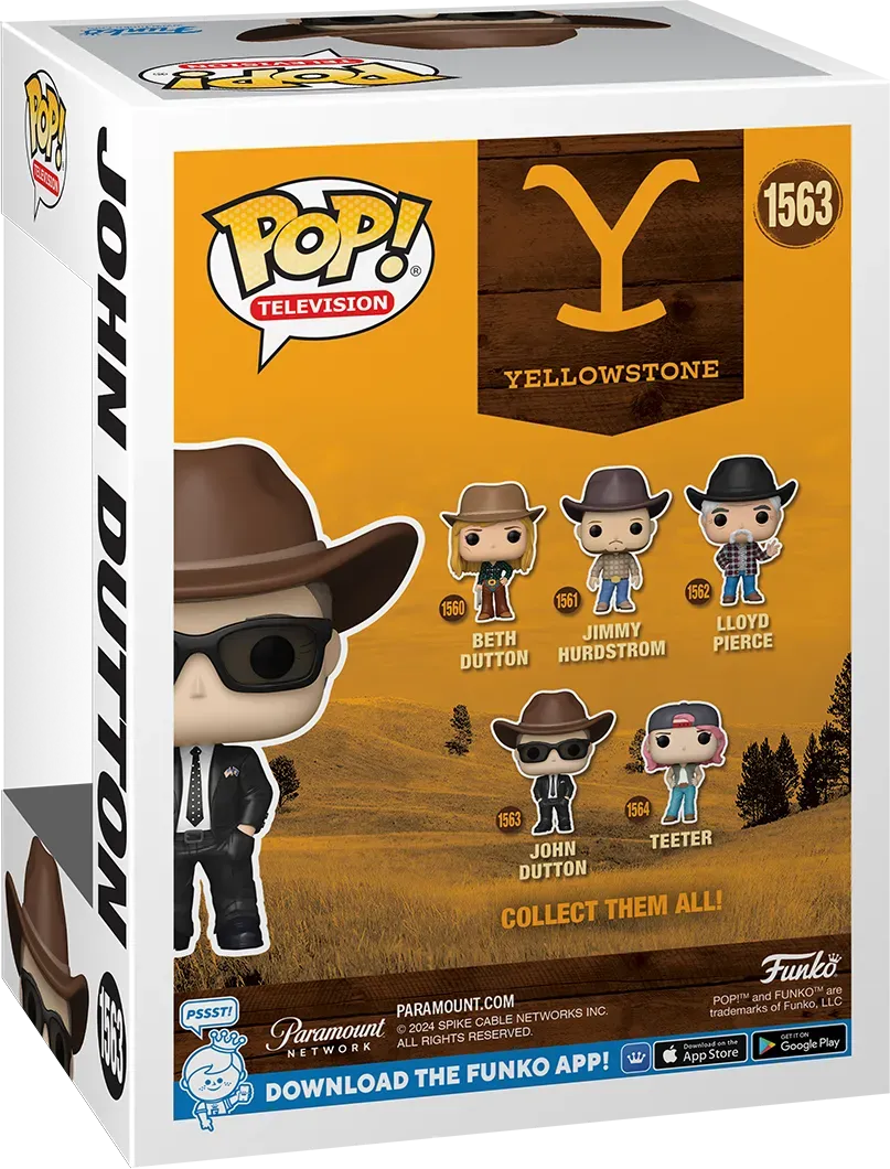 Yellowstone - John Dutton with Sunglasses Pop! Vinyl - Image 4