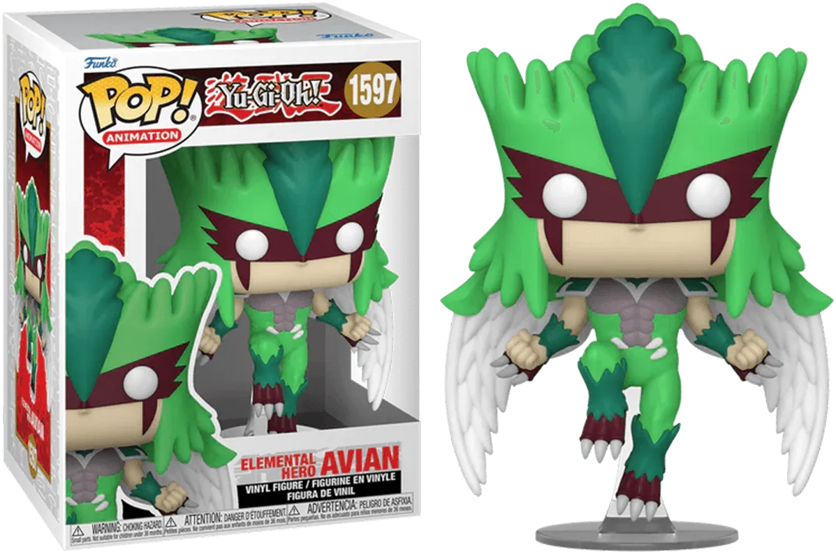 Yu-Gi-Oh! - Elemental Hero Avian Pop! Vinyl