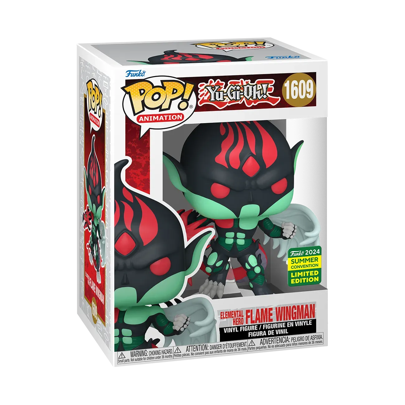 Yu-Gi-Oh! - Elemental Hero Flame Wingman Pop! Vinyl (2024 Summer Convention Exclusive) - Image 4