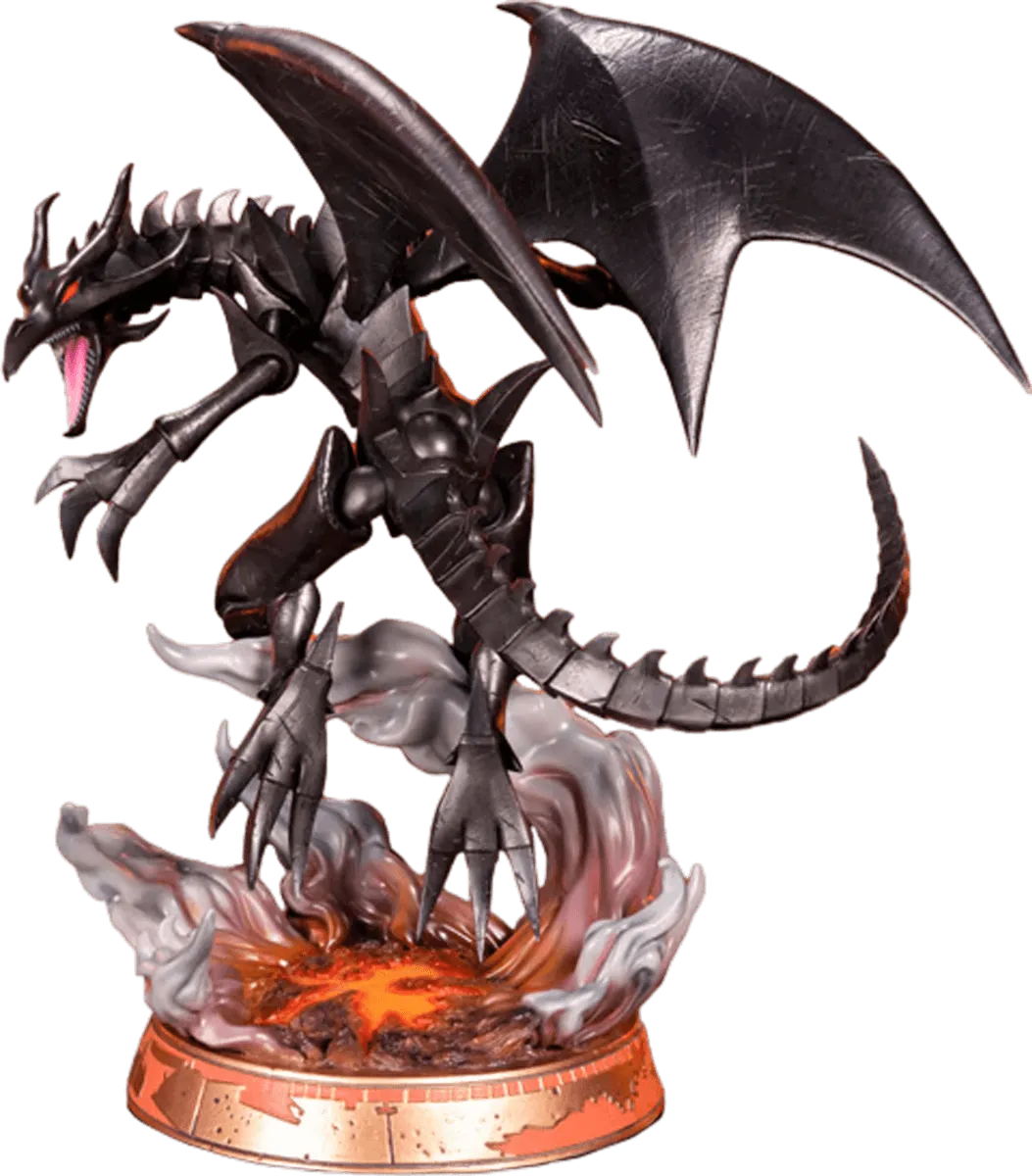 Yu-Gi-Oh! - Red Eyes Black Dragon (Black Edition) PVC Statue