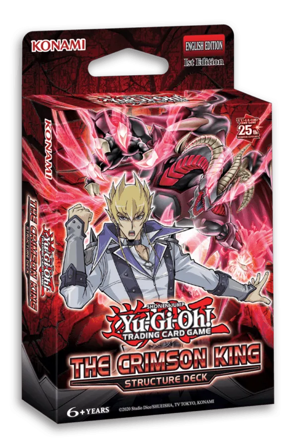 Yu-Gi-Oh - The Crimson King Structure Deck (Display of 8)