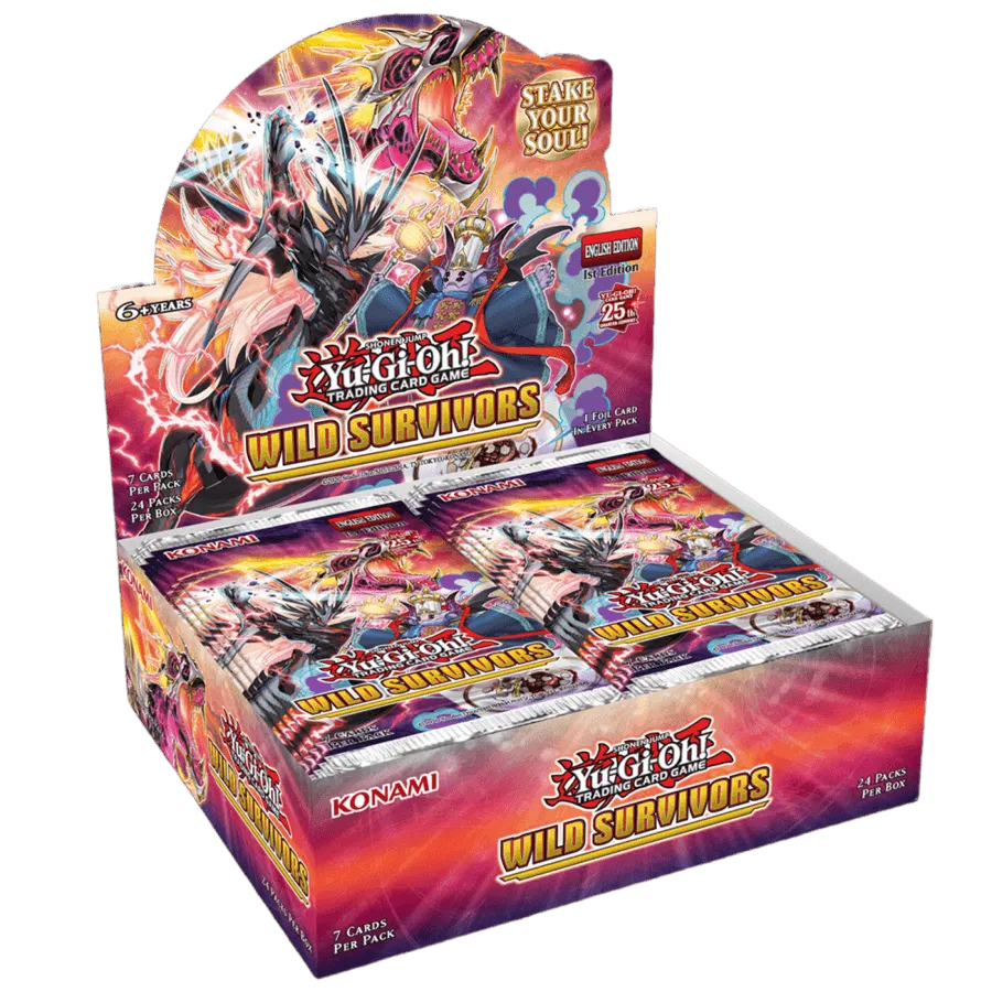 Yu-Gi-Oh! - Wild Survivors Booster 24ct CDU