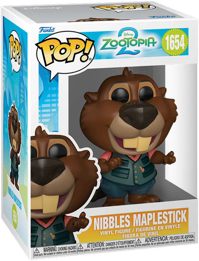 Zootopia 2 - Nibbles Maplestick Pop! Vinyl - Image 3