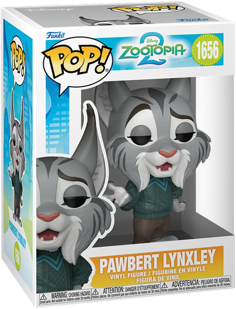 Zootopia 2 - Pawbert Lynxley Pop! Vinyl - Image 3